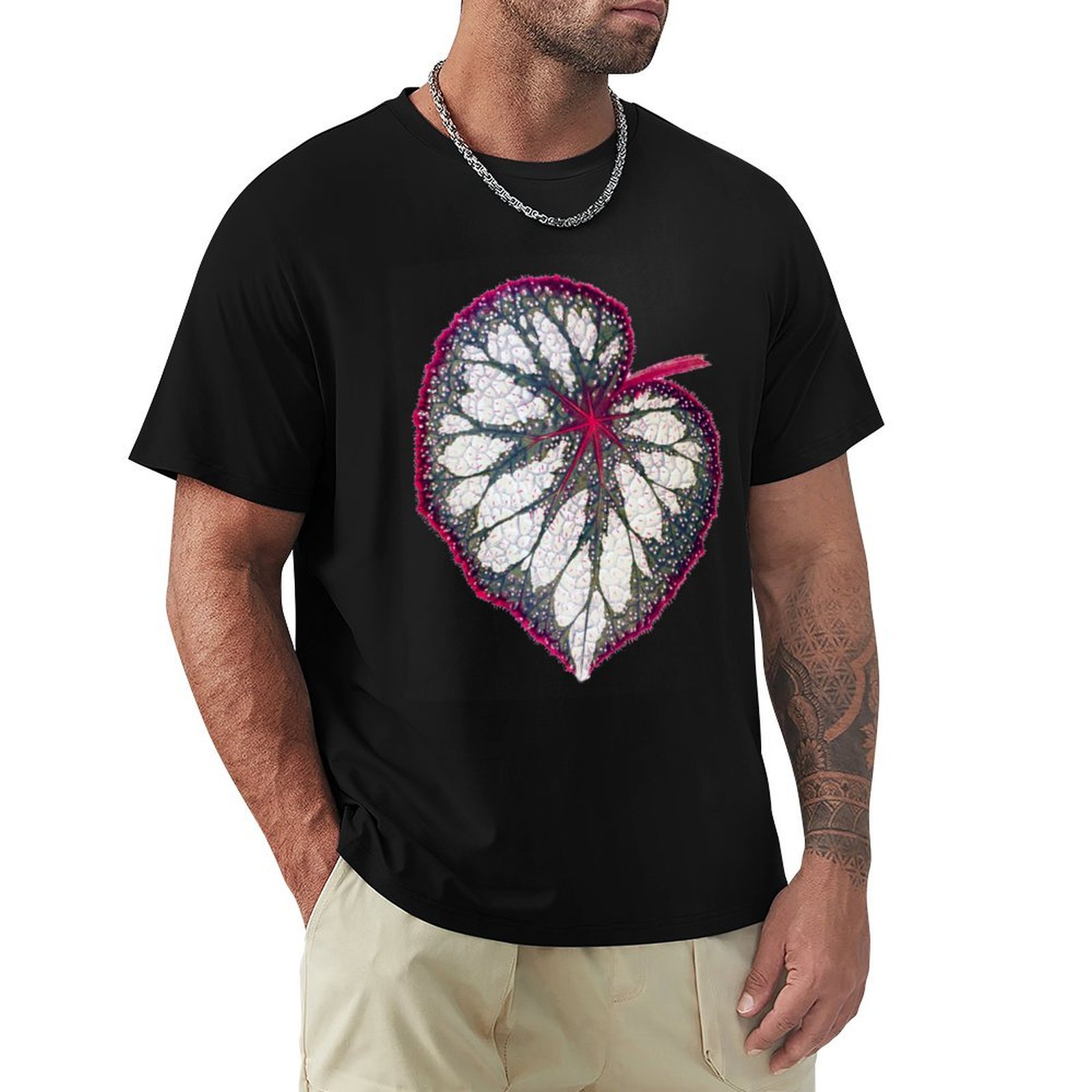 Begonia Rex - Kaos Begonia Rex Bahan Lembut Elastis