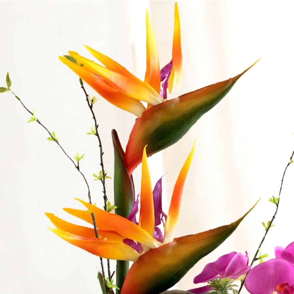 Bunga Strelitzia Buatan dengan - Bird Paradise Strelitzia ulasan dan harga