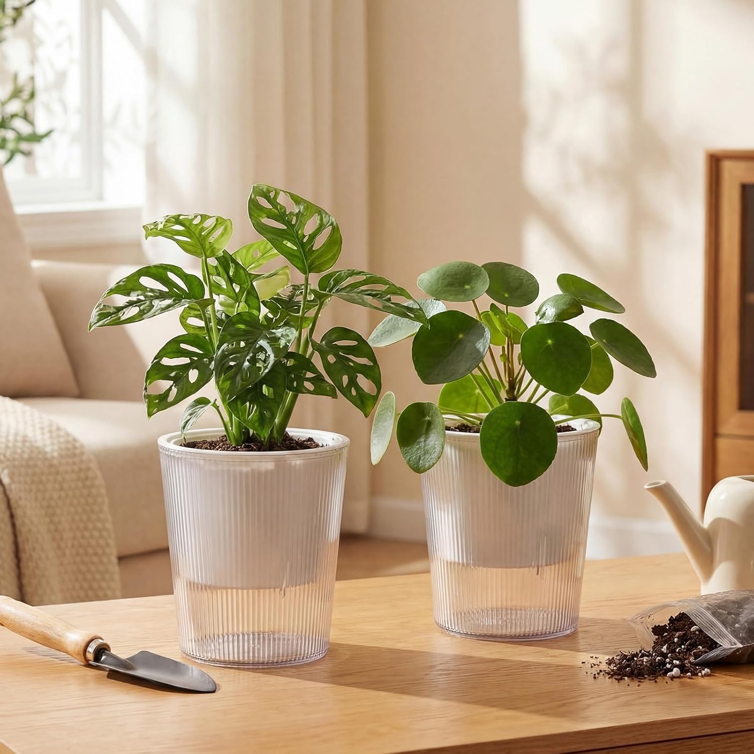 Pot Tanaman Self-Watering Tran - Aloe Vera Pot ulasan dan harga